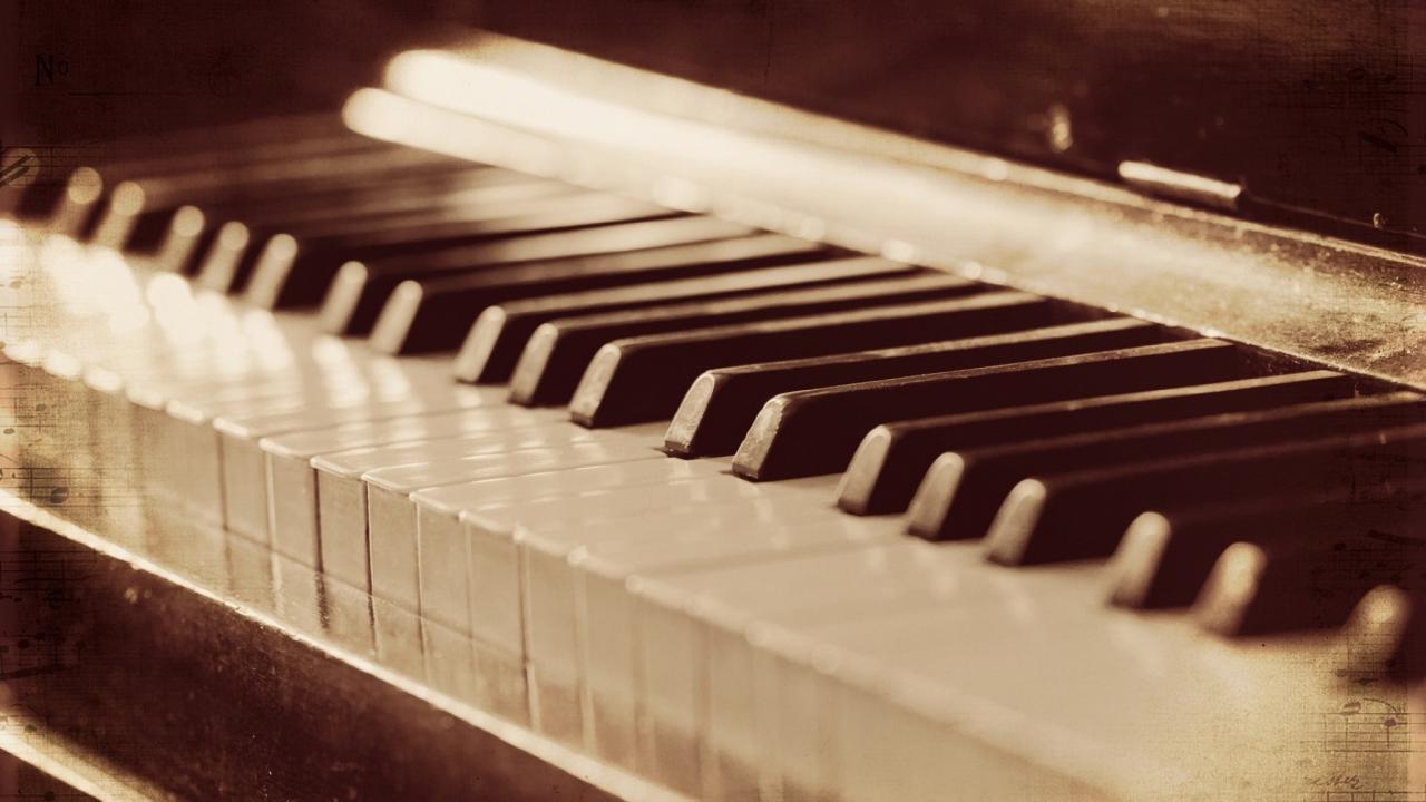 2048x1152 Preview wallpaper piano, music, background, style 2048x1152